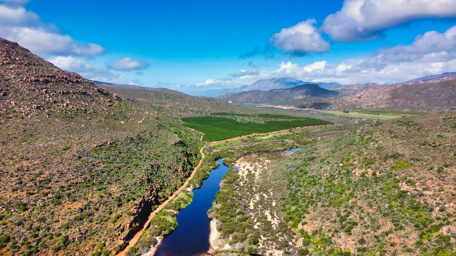 Riverside camping in the Cederberg
